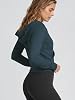 Sudadera con cremallera completa para mujer ODODOS - Chaqueta con capucha odSTRATUM Tech ultra suave UPF 50+ con bolsillos 8