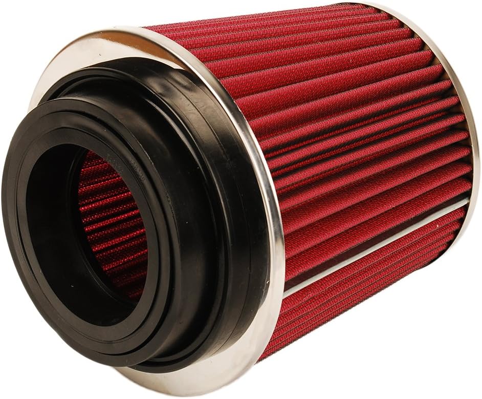 HIFROM High Flow Round Tapered Universal Clamp-On Air Filter 8132 Compatible with Vehicle, Washable Air Filter, image 4
