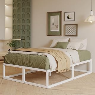 EMODA Bettgestell 150 x 190 cm mit lattenroste, 36cm hoch viel Stauraum