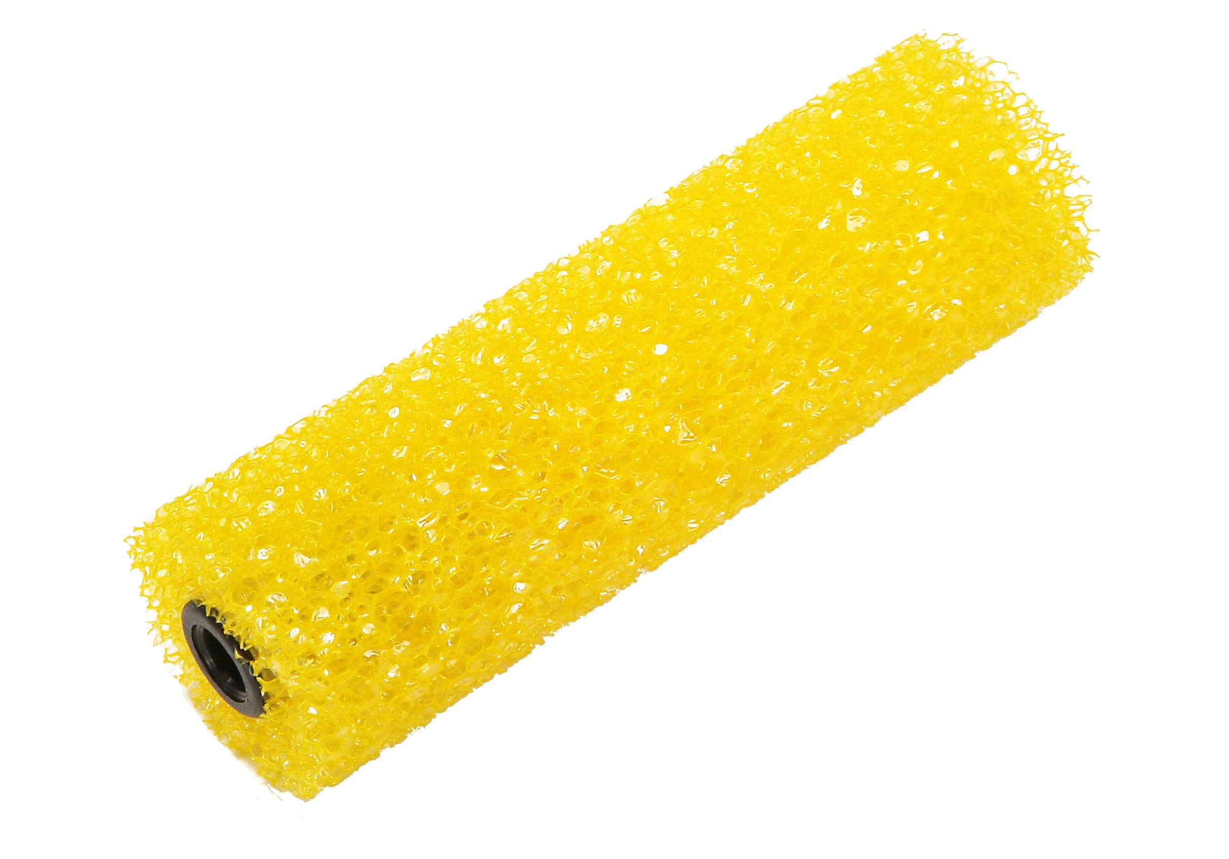 Ricambi rullini spugna gialla moltoprene grana media 10 cm - confezione da 10 pezzi