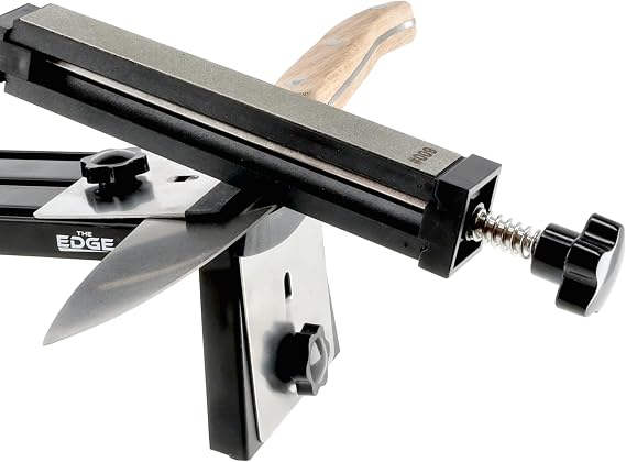 Edge proSHARP 10-30° Professional Diamond Knife Sharpener Adjustable Sharpening Angle Robust Suction Base Perfect for Ceramic and Steel Blades Professional Grinding