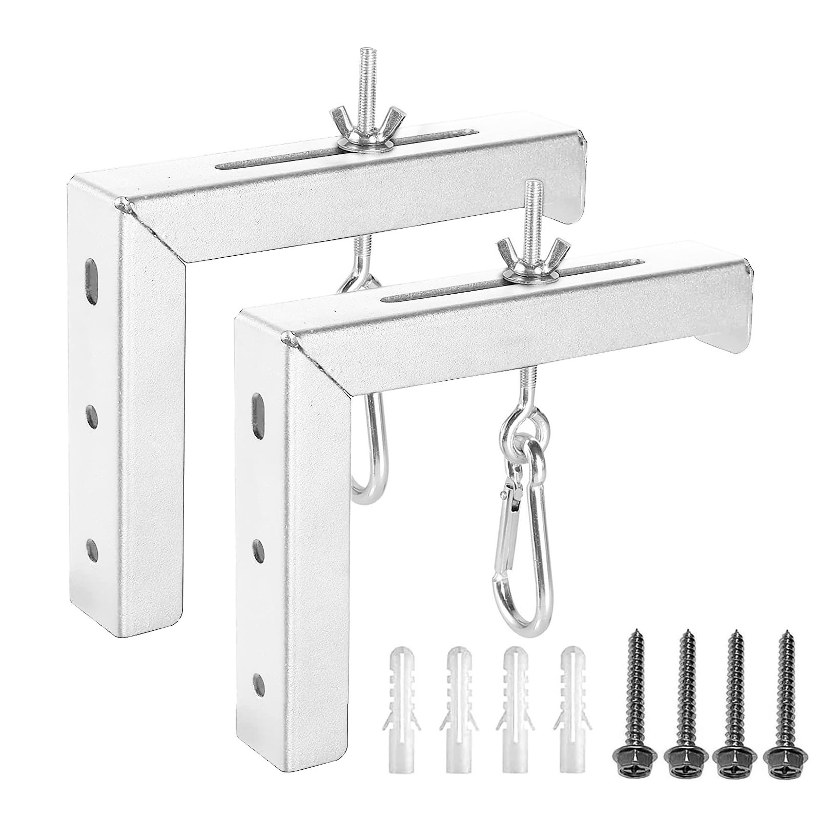 GMBYLBY Universals Projectors Screen Hooks Wall Mount L Bracket For Secure Home And Office Installation L Bracket Screen Hooks