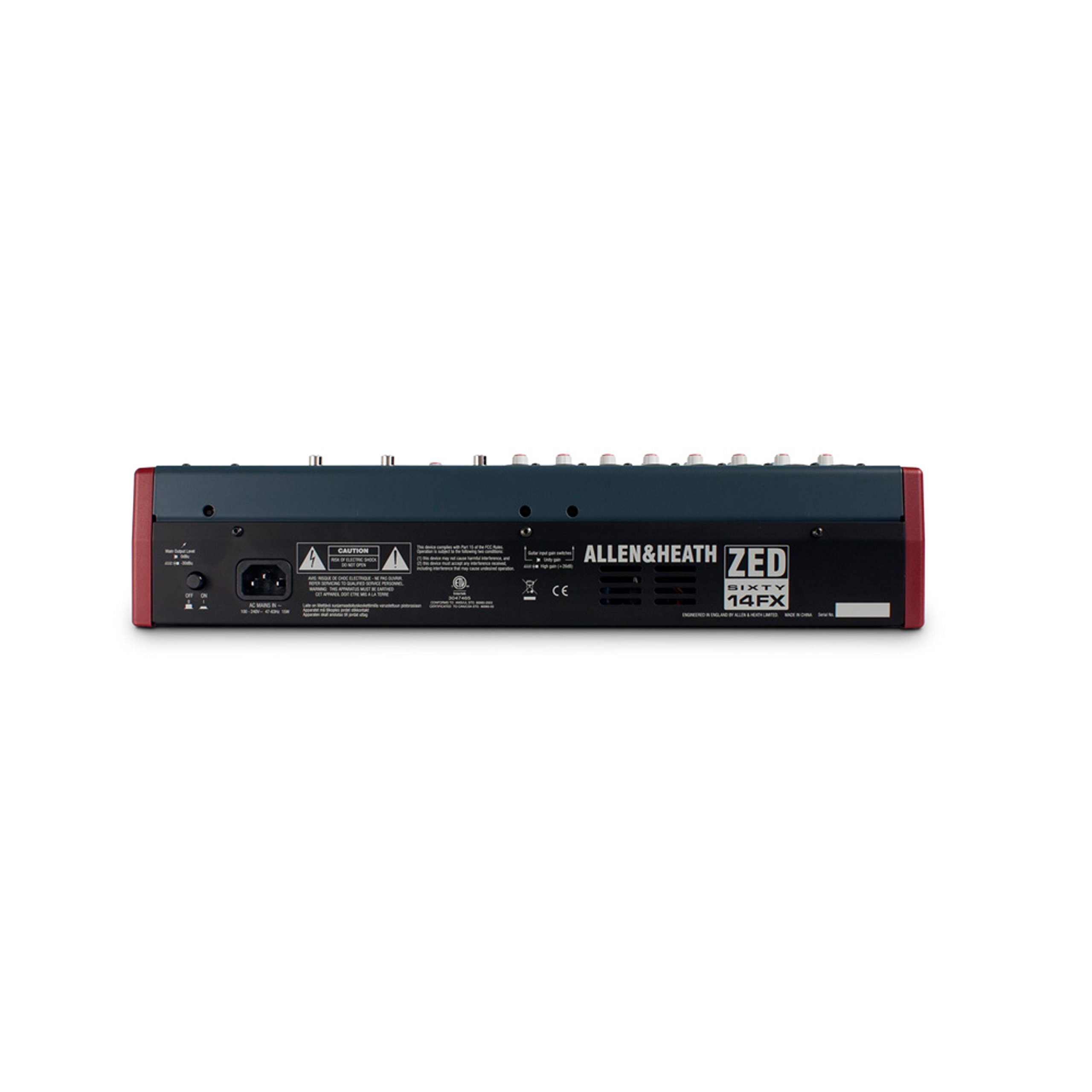 Amazon.com: Allen & Heath ZED60-14FX - Touring Quality Audio