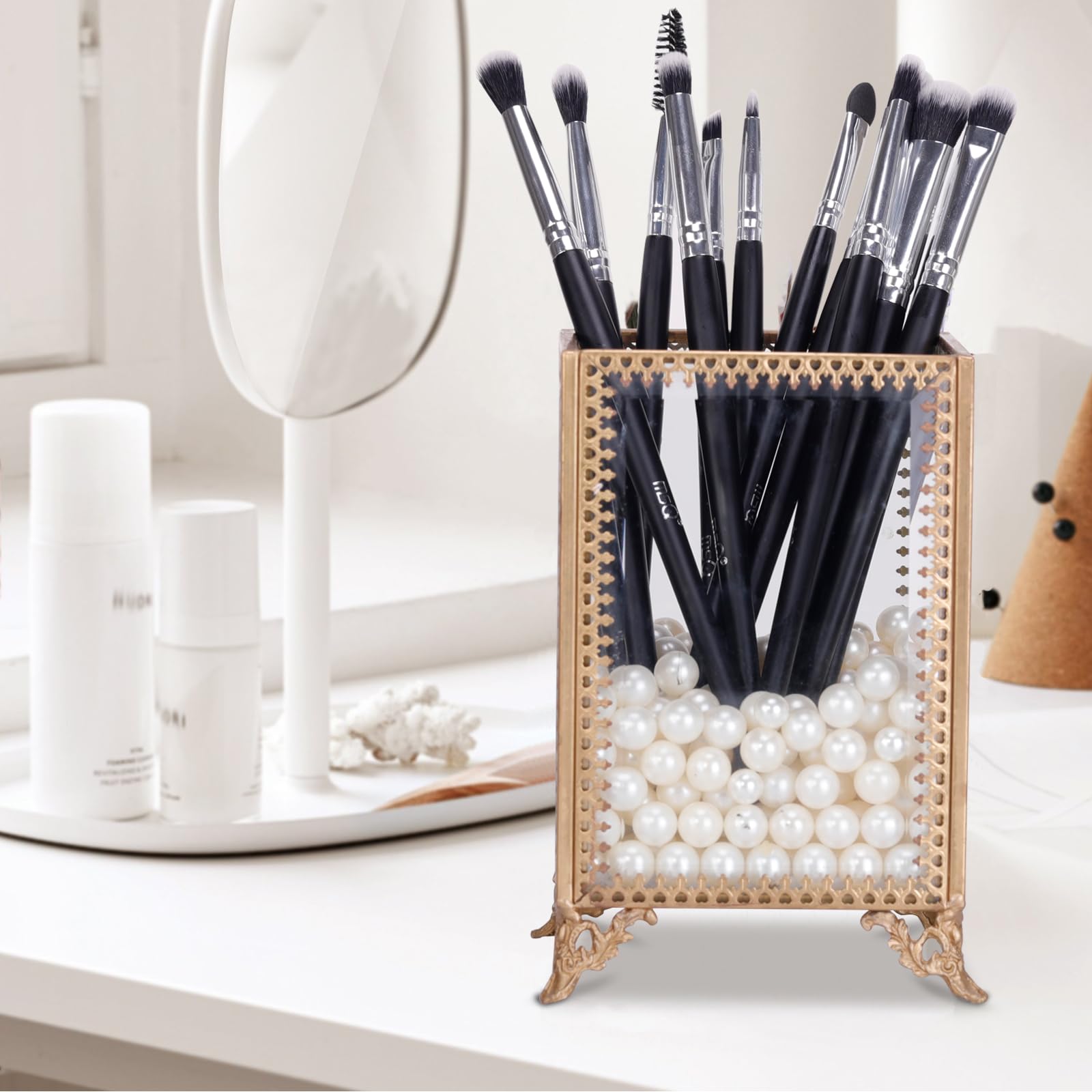MSQ Juego de 12 pinceles de maquillaje para ojossombra ojos juego de pincel
