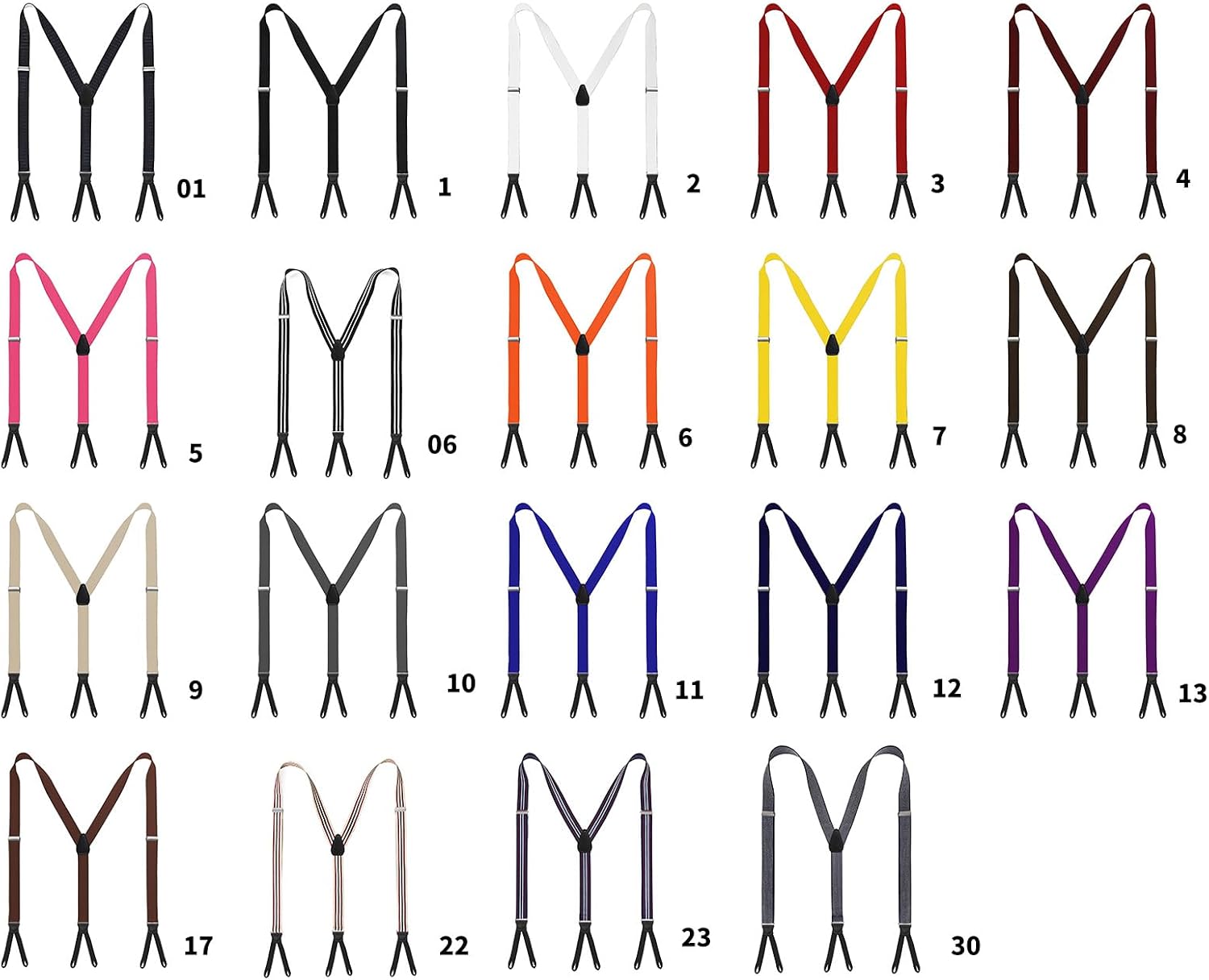 Suspender Strap with Computer Weaving