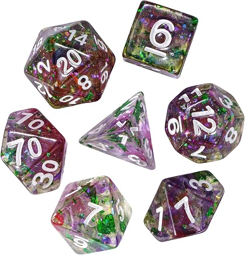 Miniatura 60 de Juego de dados de queso, juego de dados DND poliédricos de resina amarilla para juegos de rol D&D y otros juegos de mesa Dados