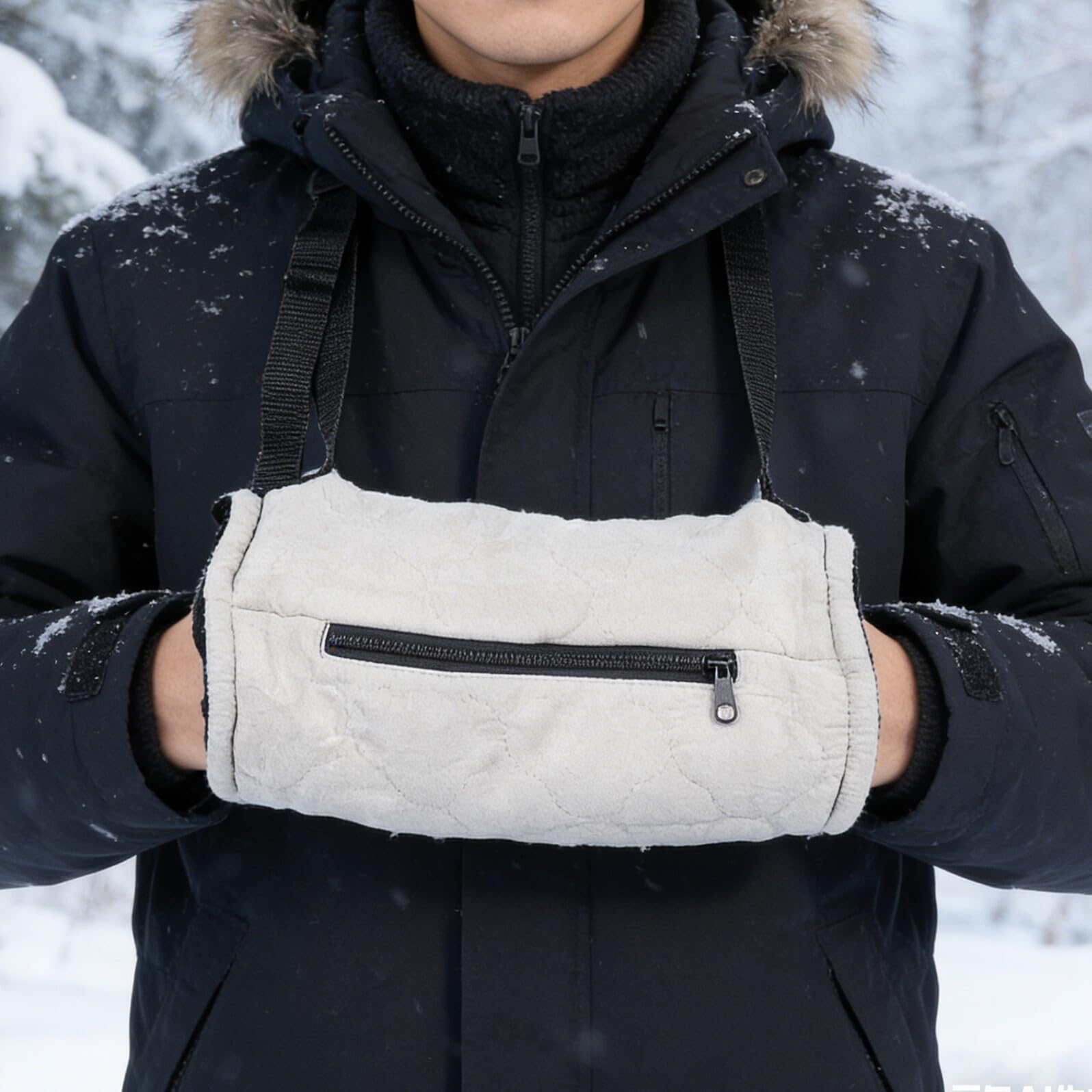 Calentador de Manos de Fútbol para Jóvenes con Calentamiento Rápido y Material de Poliéster Pongee Adecuado para Camping y Actividades al Aire Libre