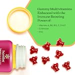 Honibe Multivitamine chez l'adulte Gummies Plus Vitamines à base de miel fabriquées au Canada Vitaminations à base d'immuno-gummées pour les femmes ou les hommes 70 gummies |