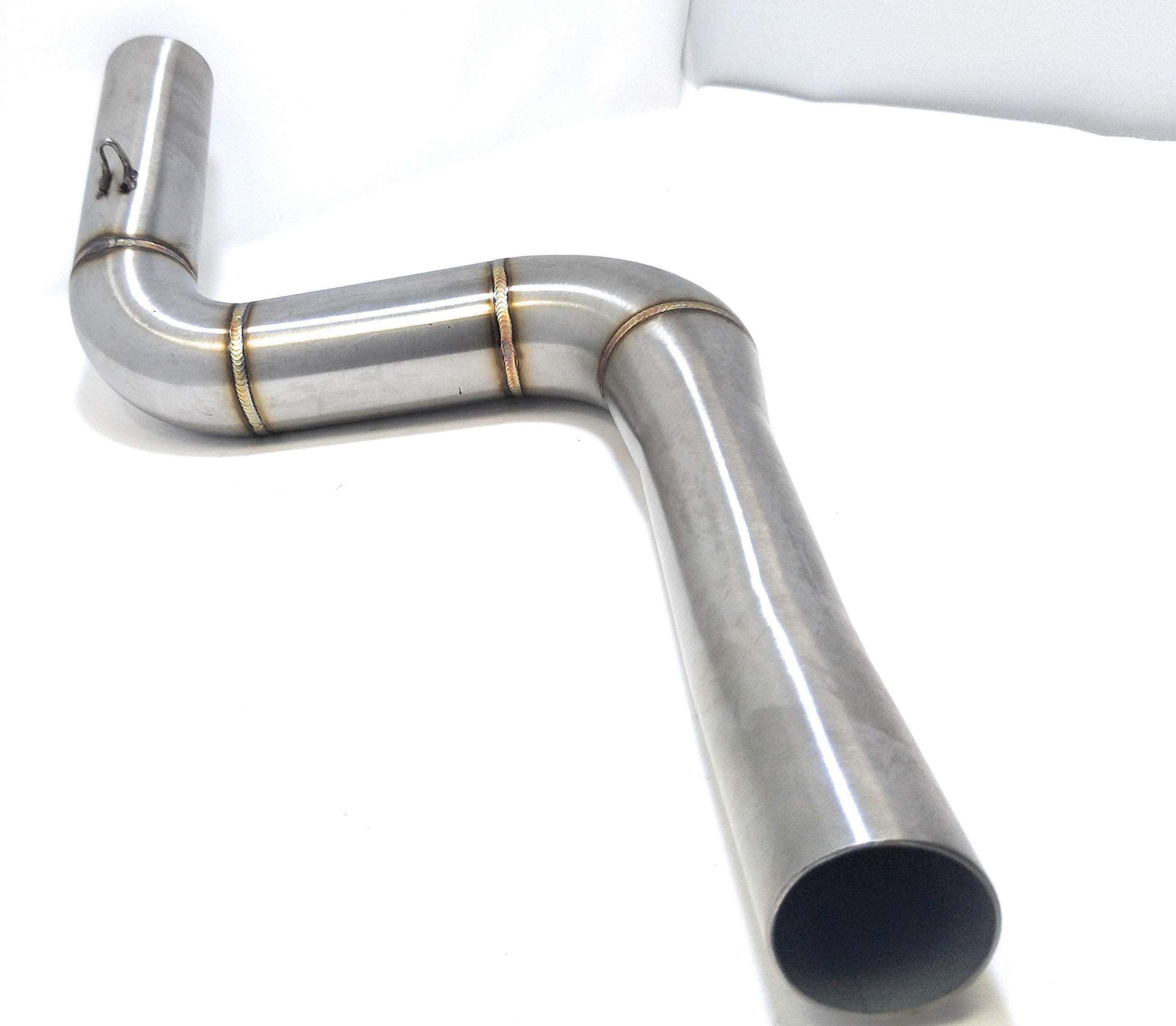 Buy WHEETOYKART Stainless Steel Exhaust Bend Pipe for Bajaj Dominar 400