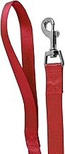 AKORD Strong Nylon Dog Pet Lead Leash, Red