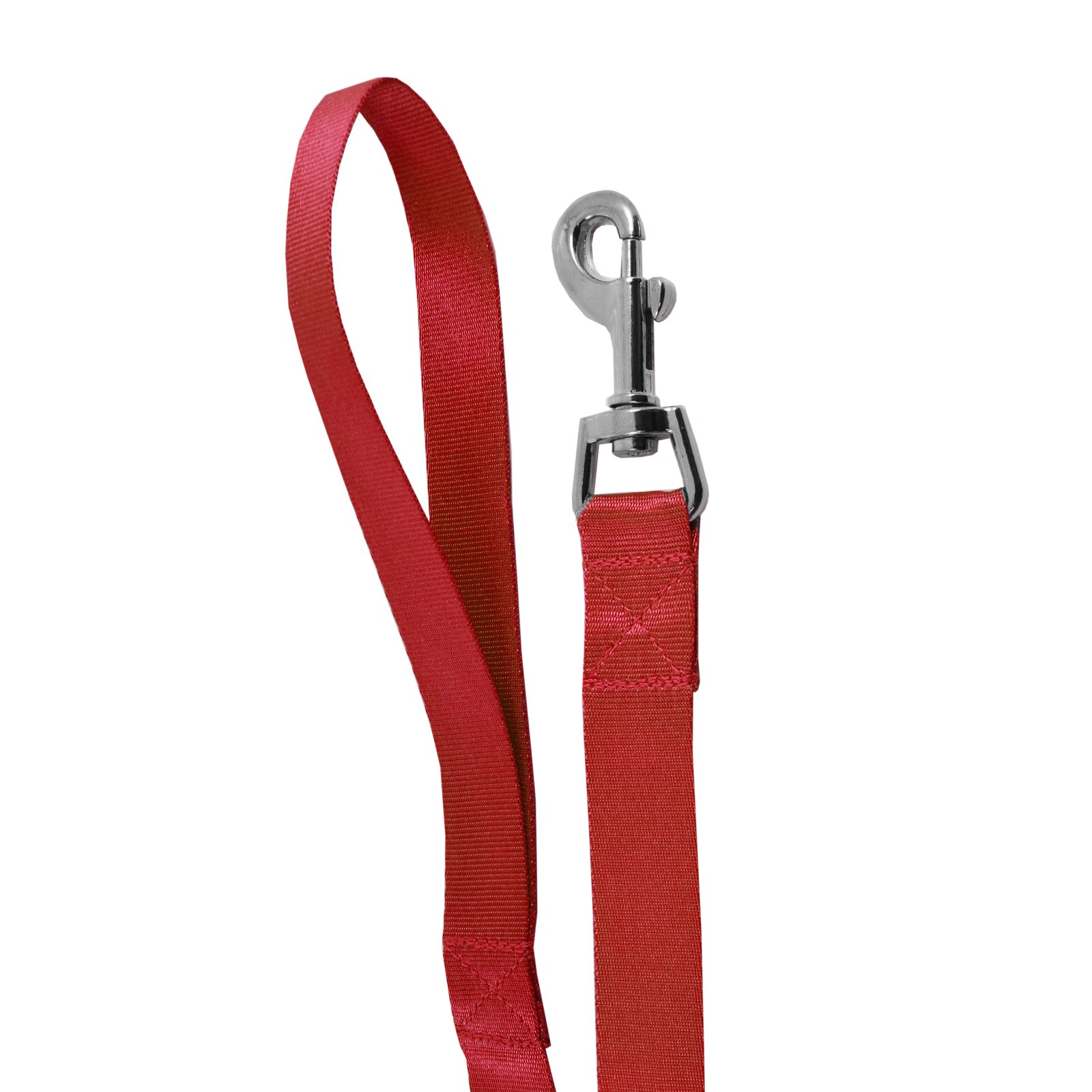 AKORD Strong Nylon Dog Pet Lead Leash, Red