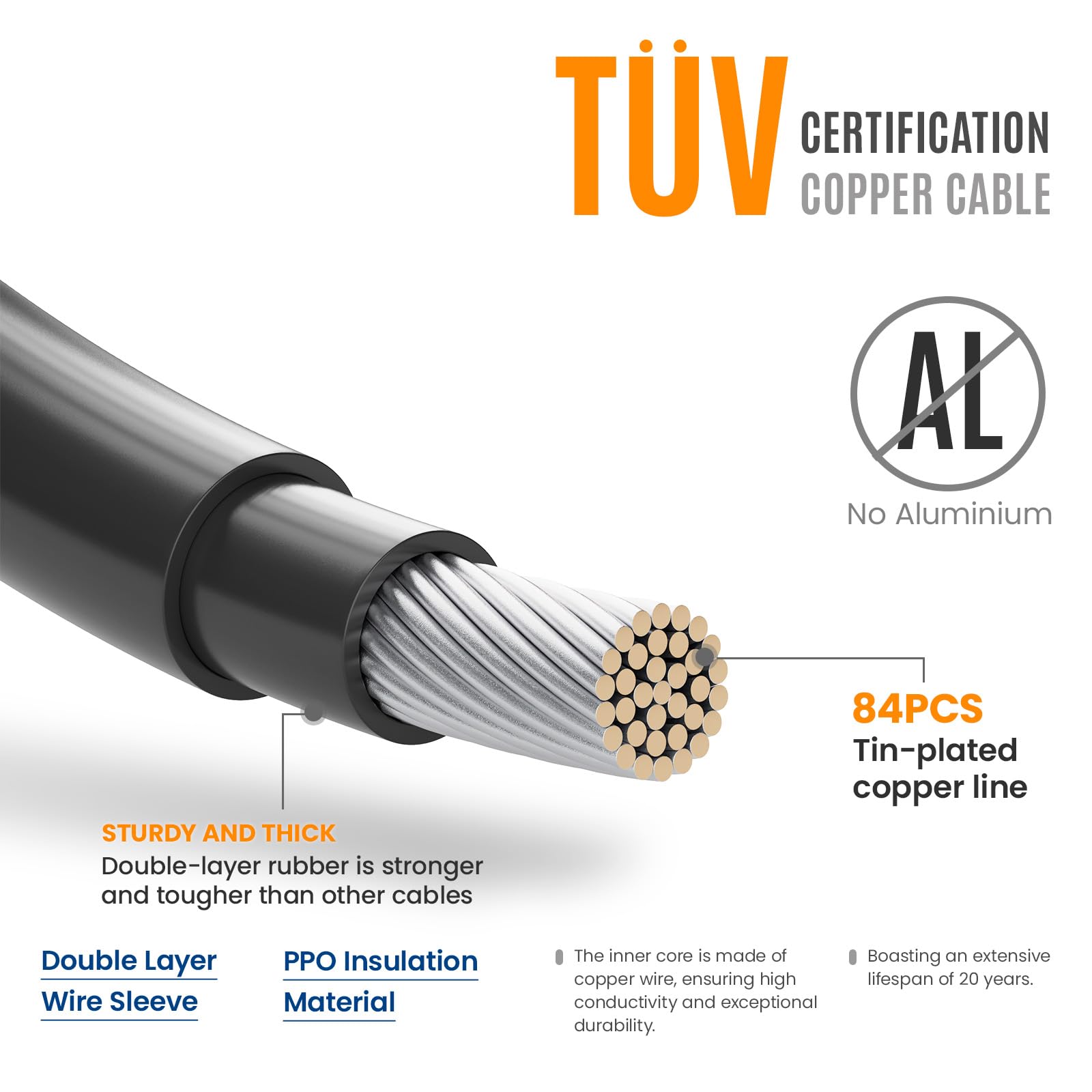 Cable de panel solar mc4 a xt60 7 en 1 cable solar con DC5521 7909 8020 XT60 EC5 MC4 enchufe Anderson de 1 m de longitud con paneles solares generadores baterías RV (1 m (3.3 pies)