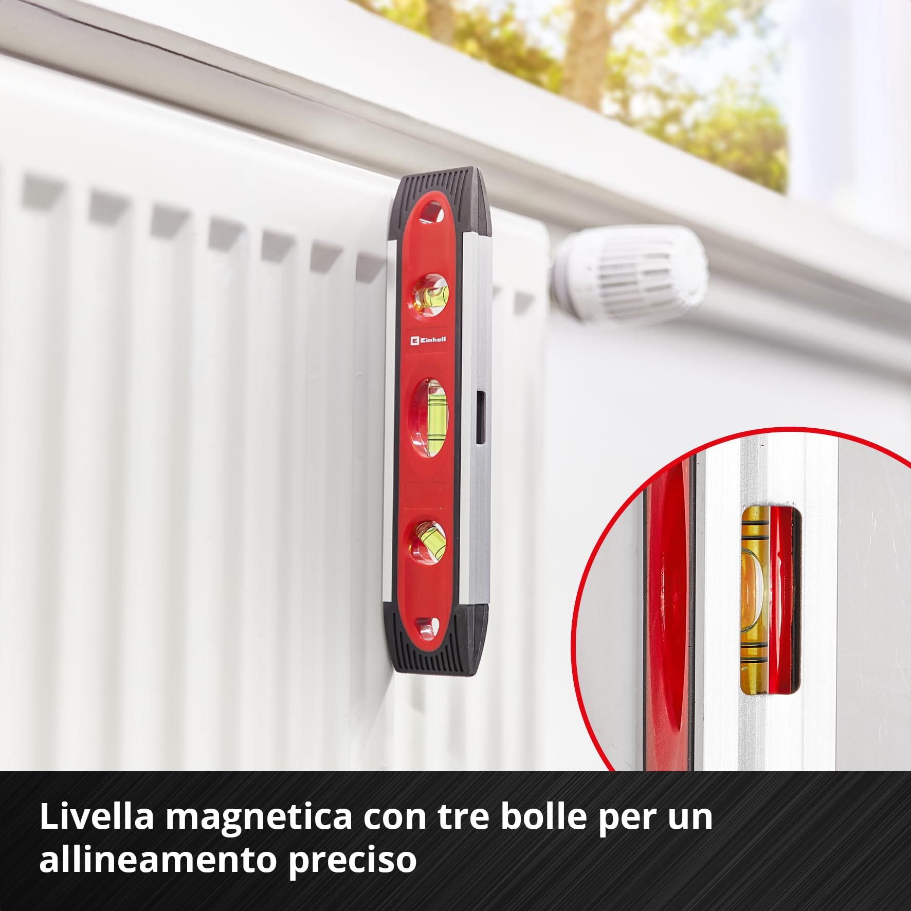 Original Einhell E-Case coffret à outils 79 pièces déménagement (marteau de mécanicien, pinces, accessoires d’embouts, cutter à lame sécable, mètre ruban, niveau à bulle, clés mixtes, coffret système)