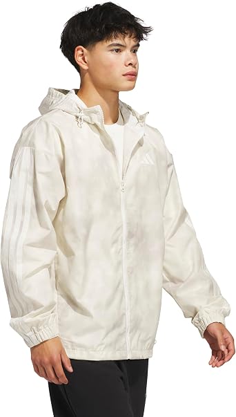 adidas Men's Essentials All Over Printed Woven Jacket