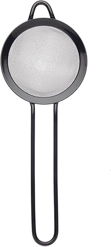 Miniatura 2 de Barfly Colador de malla fina, 3 12" de diámetro Tazón, Gun Metal Negro