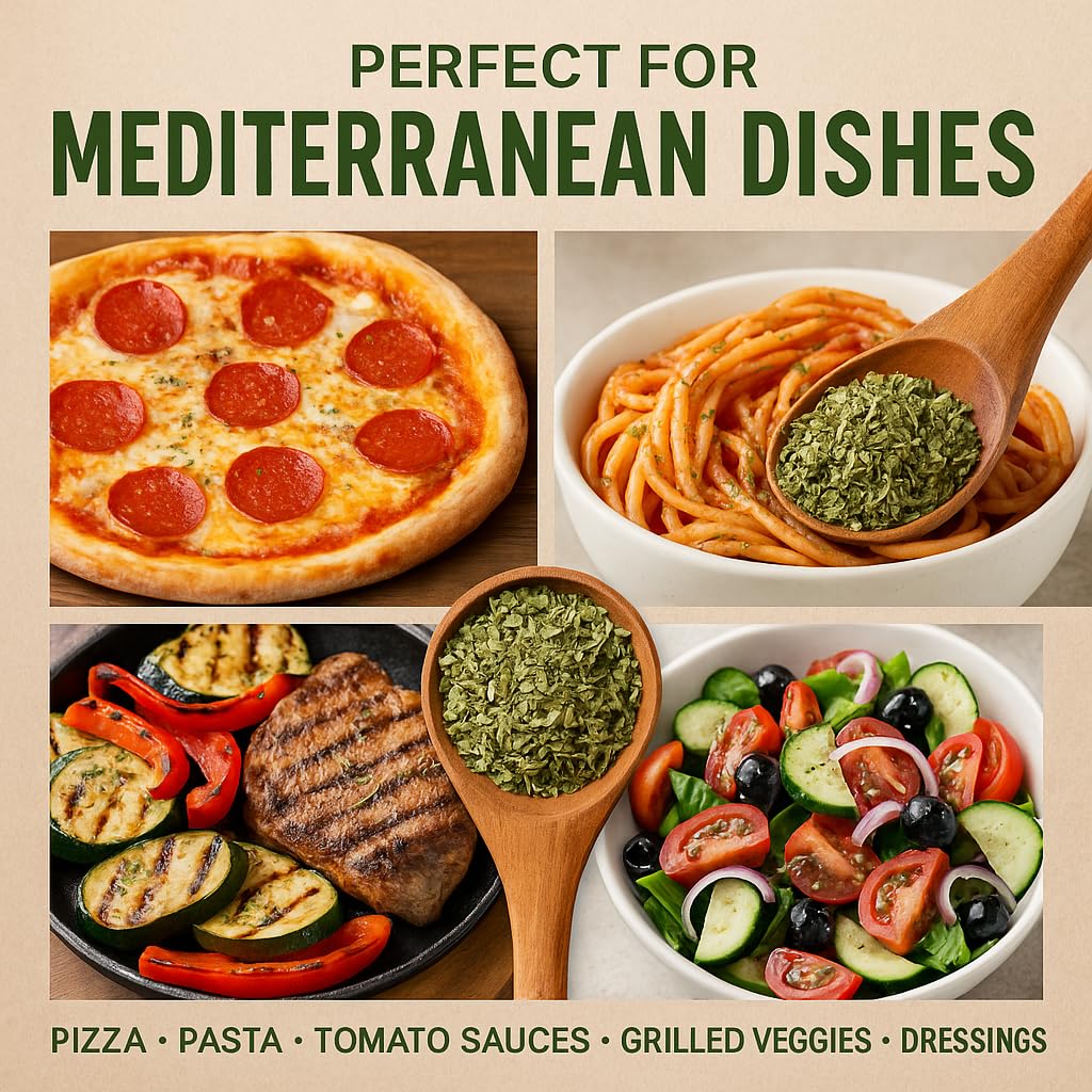 GiDeli Oregano 3 x 5kg - Getrocknete Oregano Blätter- Türkisches Gewürz für Italienische Küche - Pasta Fisch Pizza Suppen Salat und Fleischgerichte