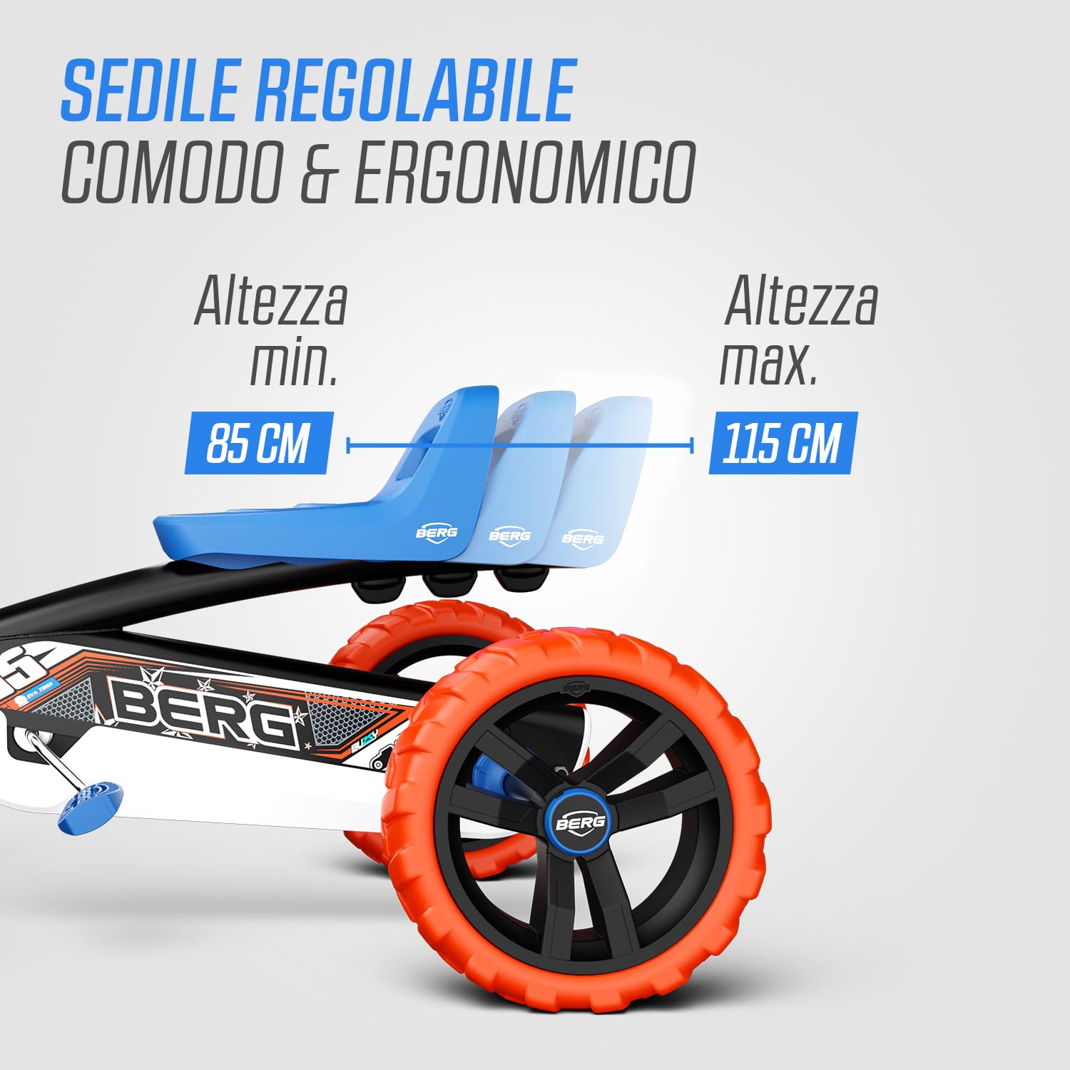 Berg 24.30.01.00 – Buzzy Nitro Go Kart Bambino Veicolo