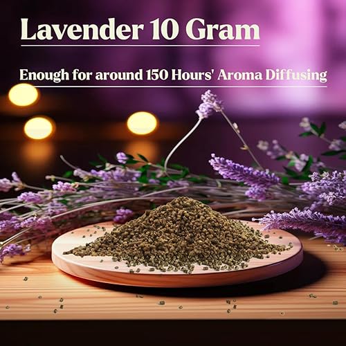 Miniatura 8 de Orbby - Kit de iniciación de difusor de aroma  Difusor de aroma (versión de lujo dorado) + recambio de pellets perfumados de lavanda (0.35 onzas)