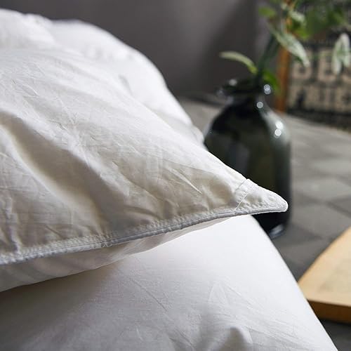 Miniatura 3 de Edredón plisado de 1000 hilos, tamaño King Plus grande (128 x 120 pulgadas), relleno de edredón de 1 pieza para todas las estaciones, pestañas en