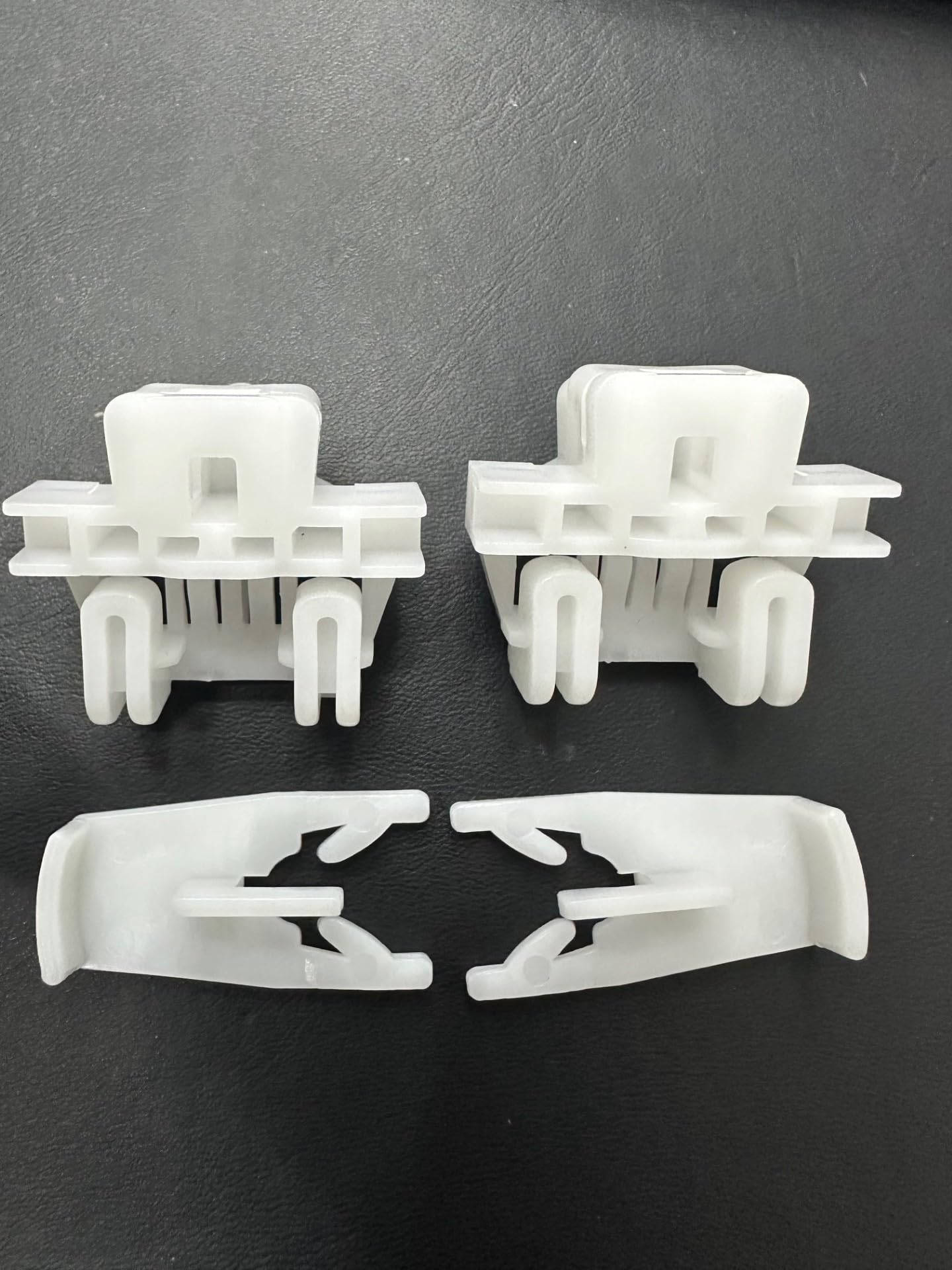 Generisch 2x Fensterheber Mitnehmer Klammer links rechts kompatibel für Renault Clio II 1998–2016 Reparatur Set