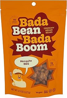 Roasted Broad Bean Crisps - Mesquite BBQ 4.5 Ounce 1 Bag