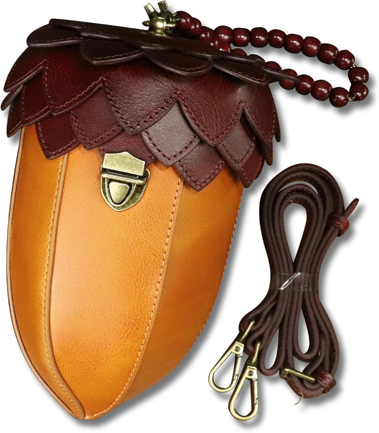 Genuine Leather Small Bag for Women Vintage Handmade Design Cute Cell Phone Purse Satchel Handbag Unique Fashion Shoulder Crossbody Bag