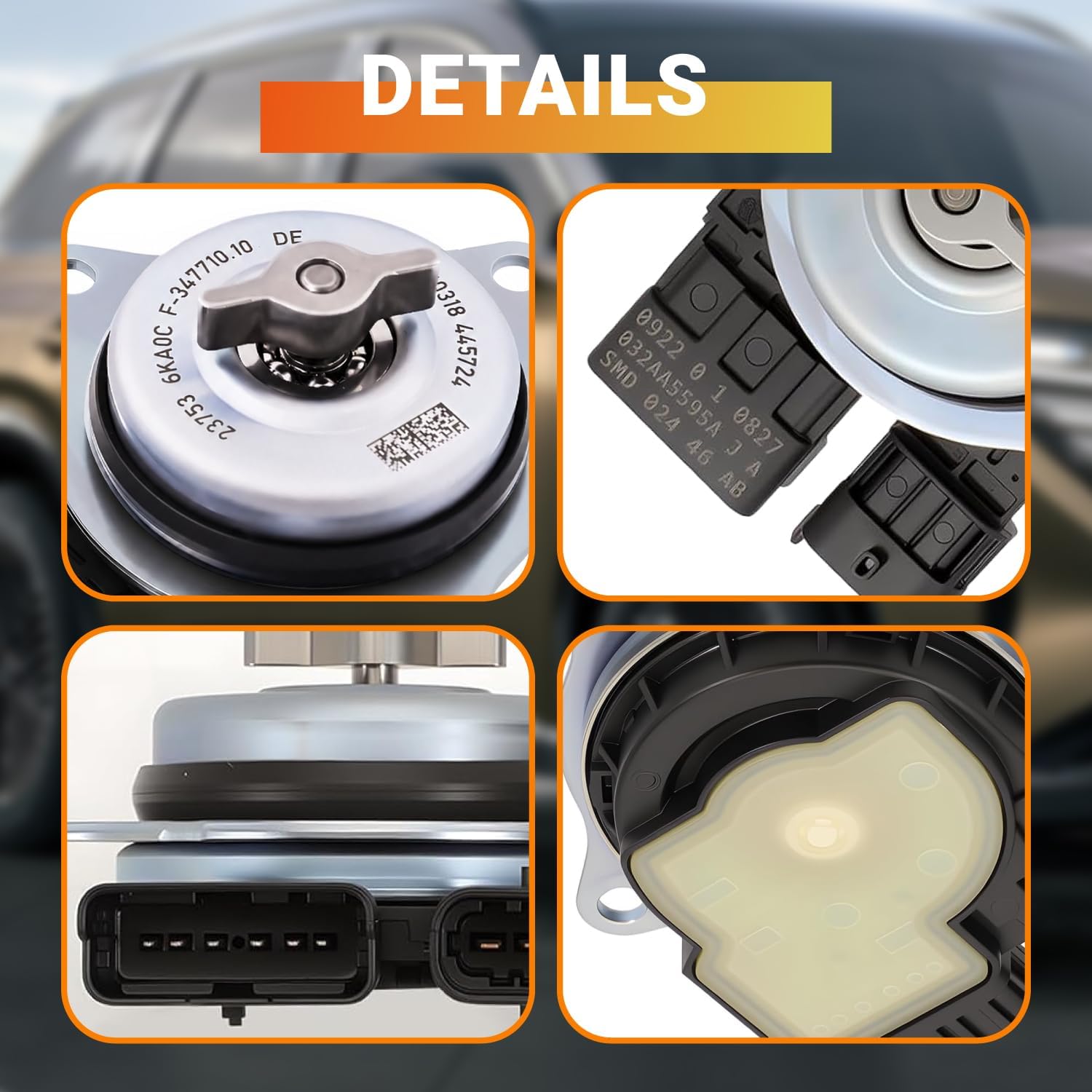 Engine Variable Valve Timing VVT Solenoid Motor Actuator for Nissan Kicks Versa INFINITI Q50 Q60 2016-2022 Replaces 23753-6KA0B 23753-6KA0C
