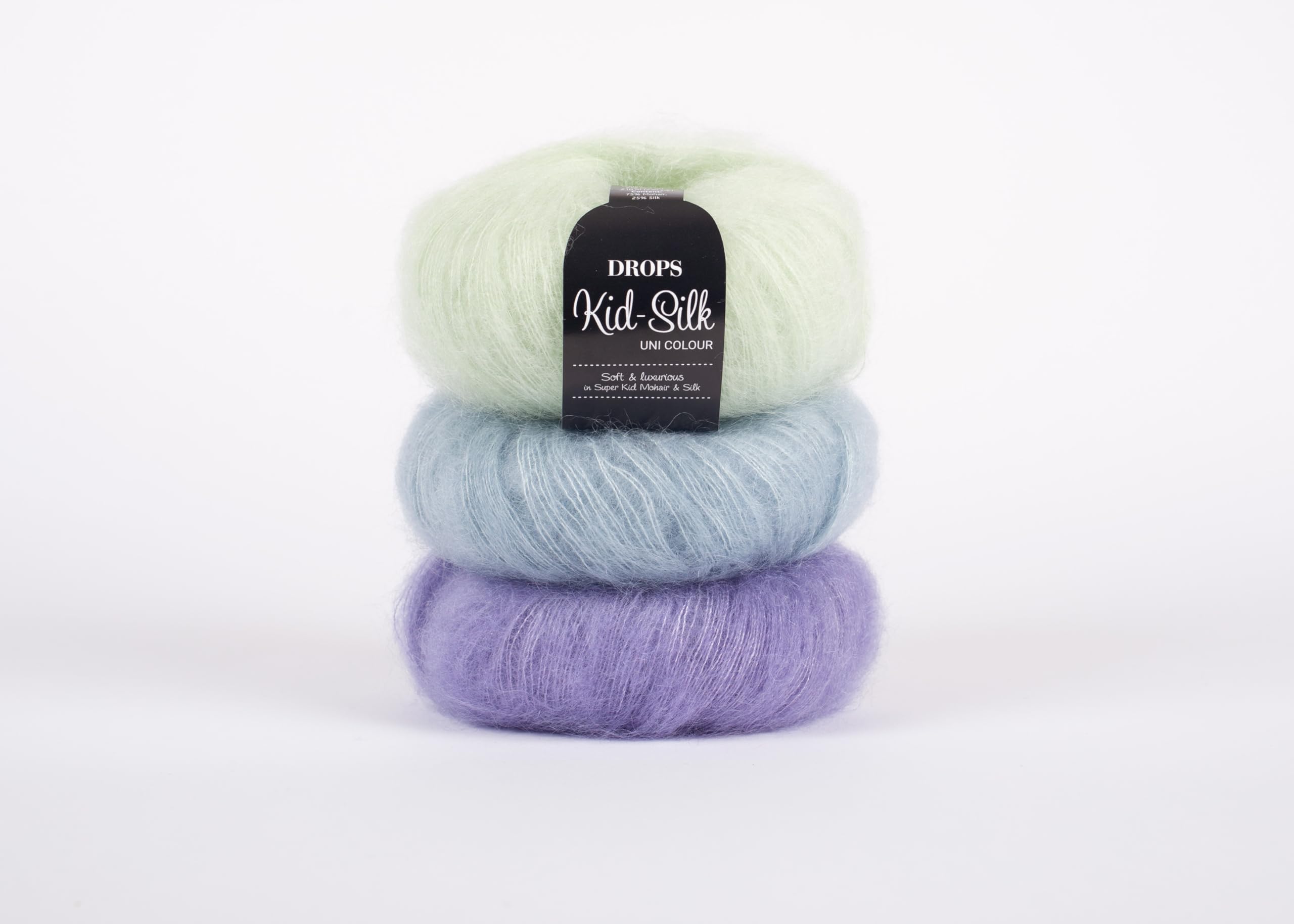 Amazon.com: Drops Mohair and Silk Yarn Kid-Silk, 0 or Lace, 2 Ply