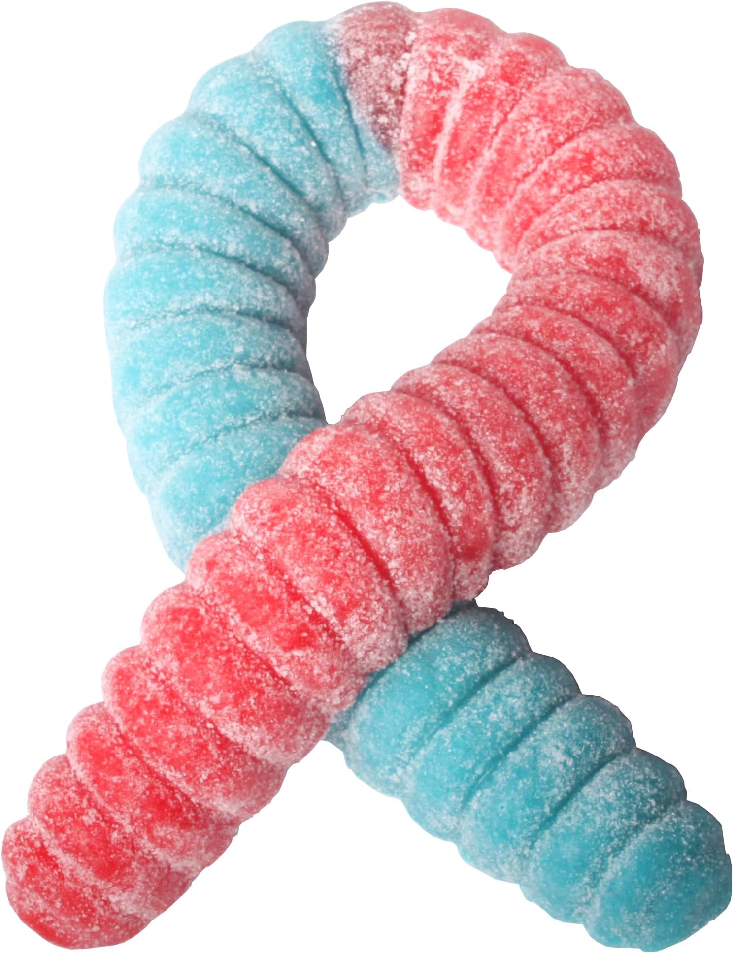 The Gummy Bear Guy | SOUR World's Largest Gummy Worm | Cherry/Blue Raspberry (Cherry/Blue Raspberry)