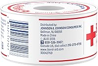Vista 4 de Band-Aid Brand First Aid - Rollo de cinta autoadhesiva 100% impermeable para un cuidado duradero de heridas para asegurar firmemente los vendajes, 1