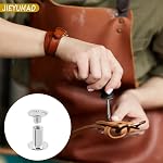 Chicago Screws and Extention Posts, 100 Pack Scrapbook Extension Screws, 2 Colors 4 Sizes Chicago Screws Kit, Replacement Album Extension Rod for Binding Scrapbook Photo Album