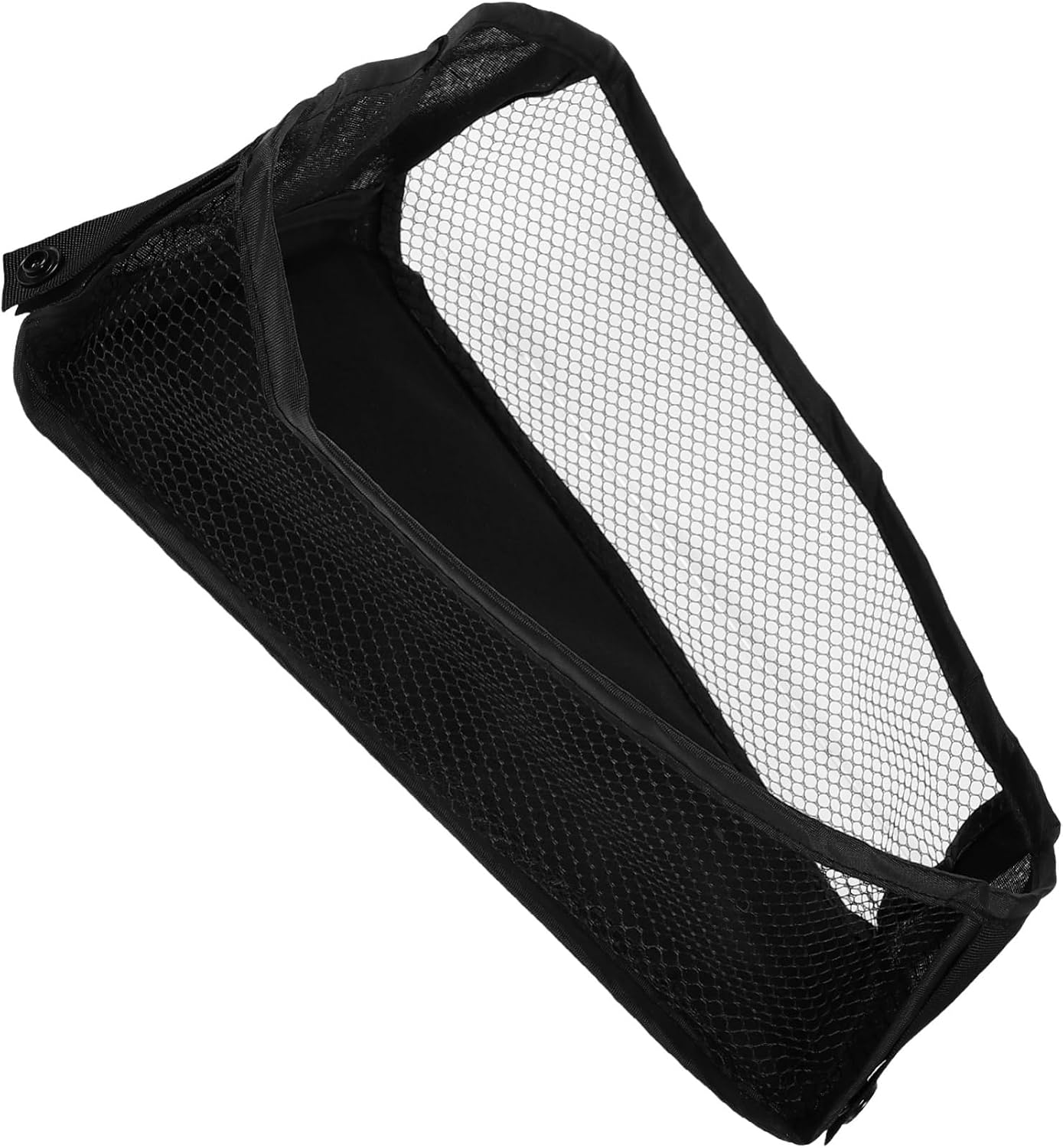 BESPORTBLE Baby Stroller Bottom Organizer Bag Mesh Storage Pouch for Baby Gear Universal Stroller Storage Basket Sturdy and Easy to Attach for Parents Go