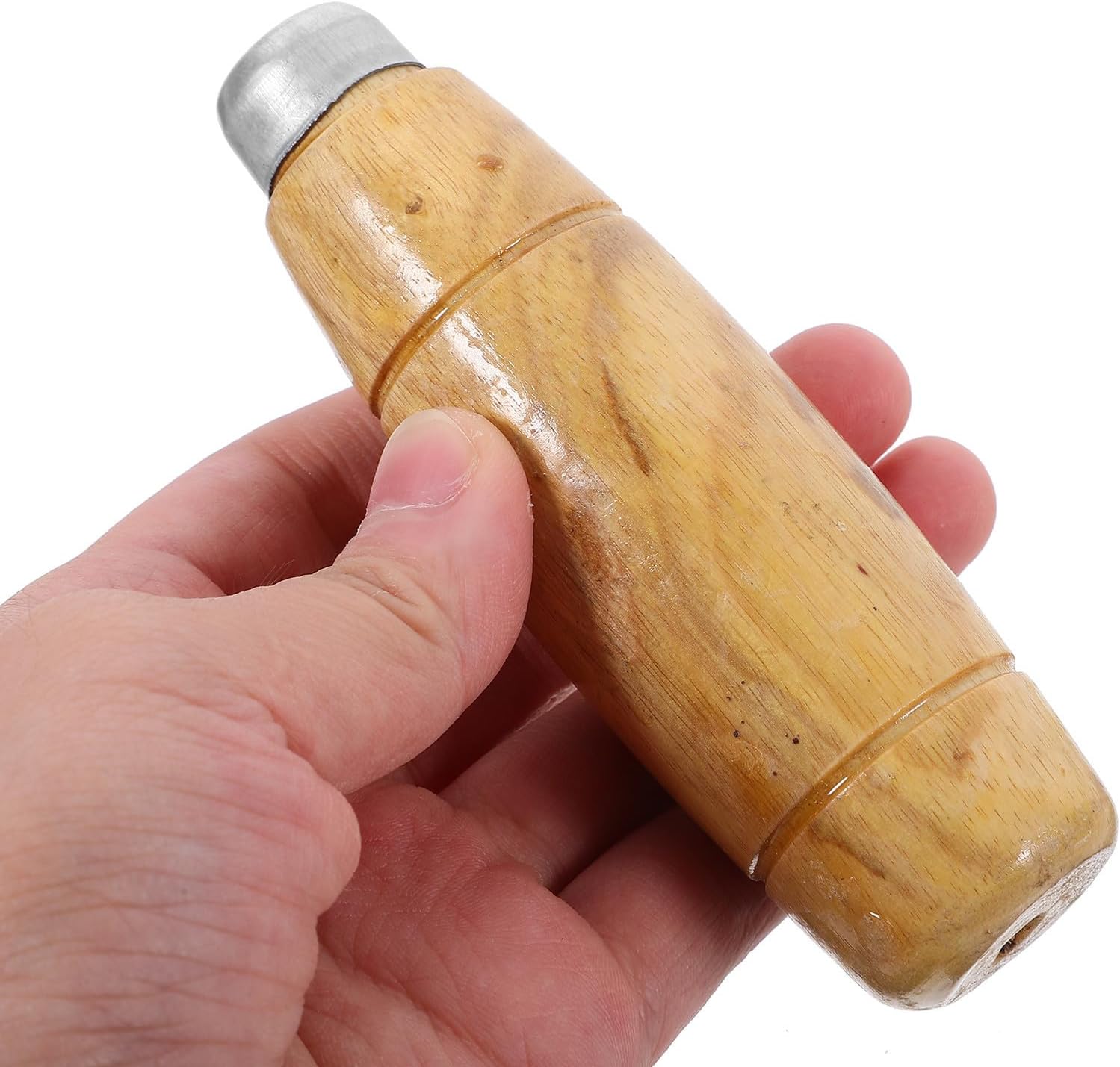BESTonZON Wooden Replacement Cutter Handle 8mm Hole, Ergonomic Grip