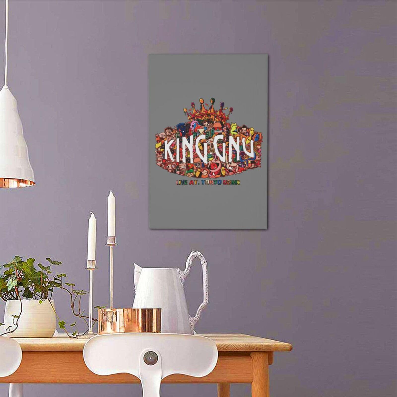 Amazon.co.jp: King Gnu キングヌー3 装飾画 ポスター ウォールアート