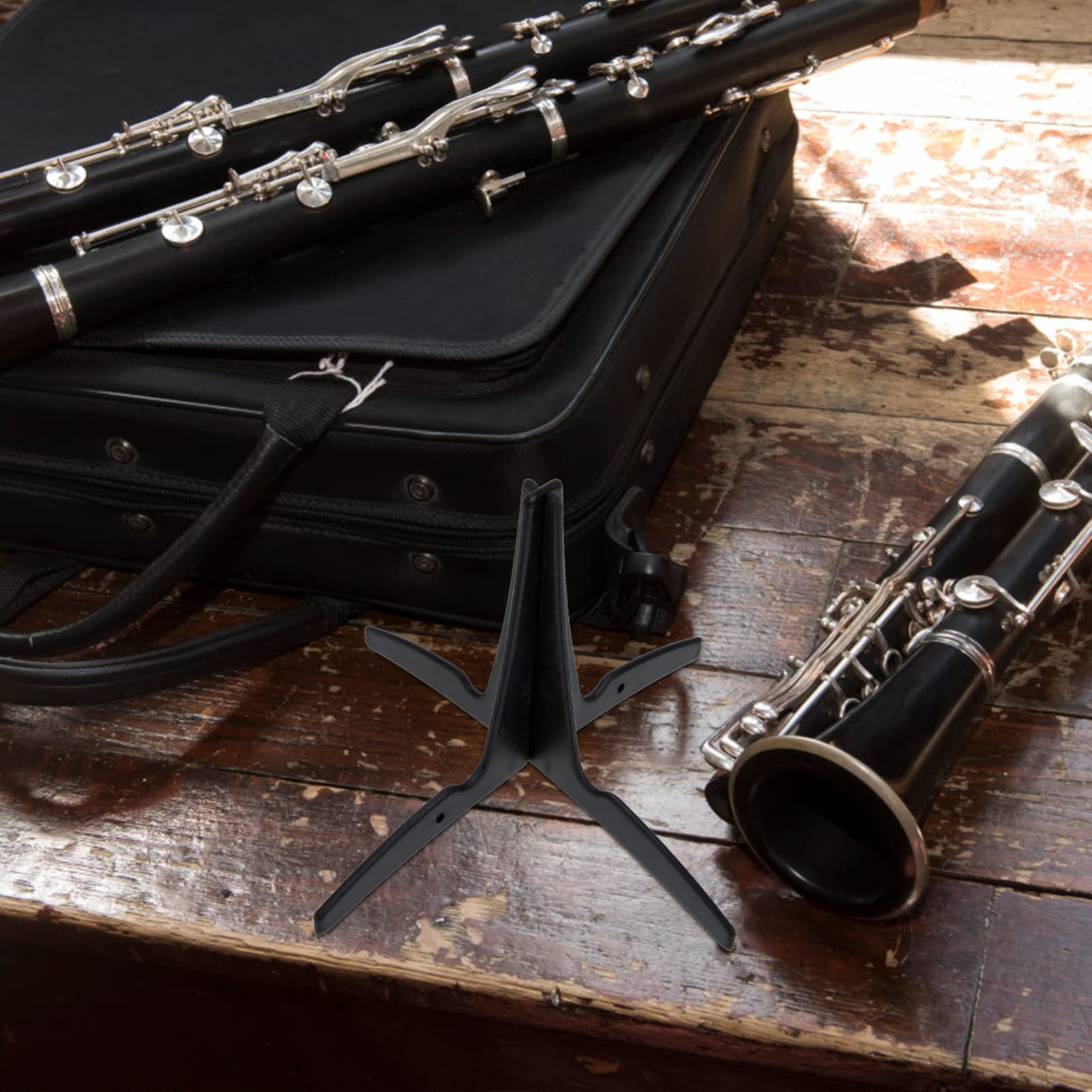 ABOOFAN 5 Soportes Portátiles Para Clarinete Y Oboe De Plástico Resistente Para Instrumentos De Viento.