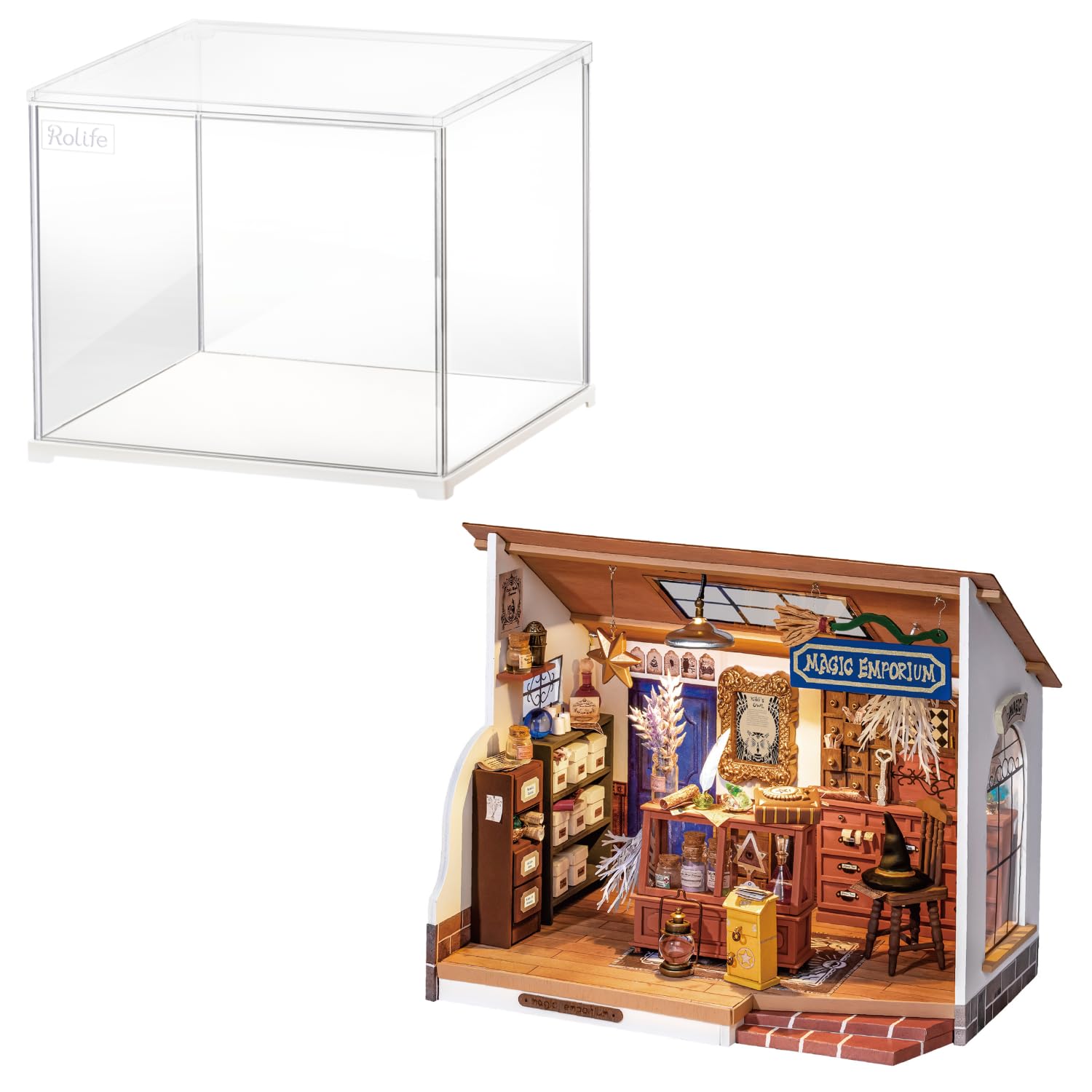 Amazon.com: Rolife DIY Miniature House Kit Kiki