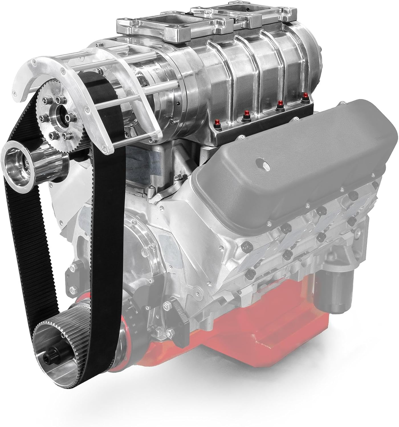 Speedmaster PCE460.1010 Compatible with Chevy BBC 454 502 Complete 6-71 Roots Supercharger Blower Kit