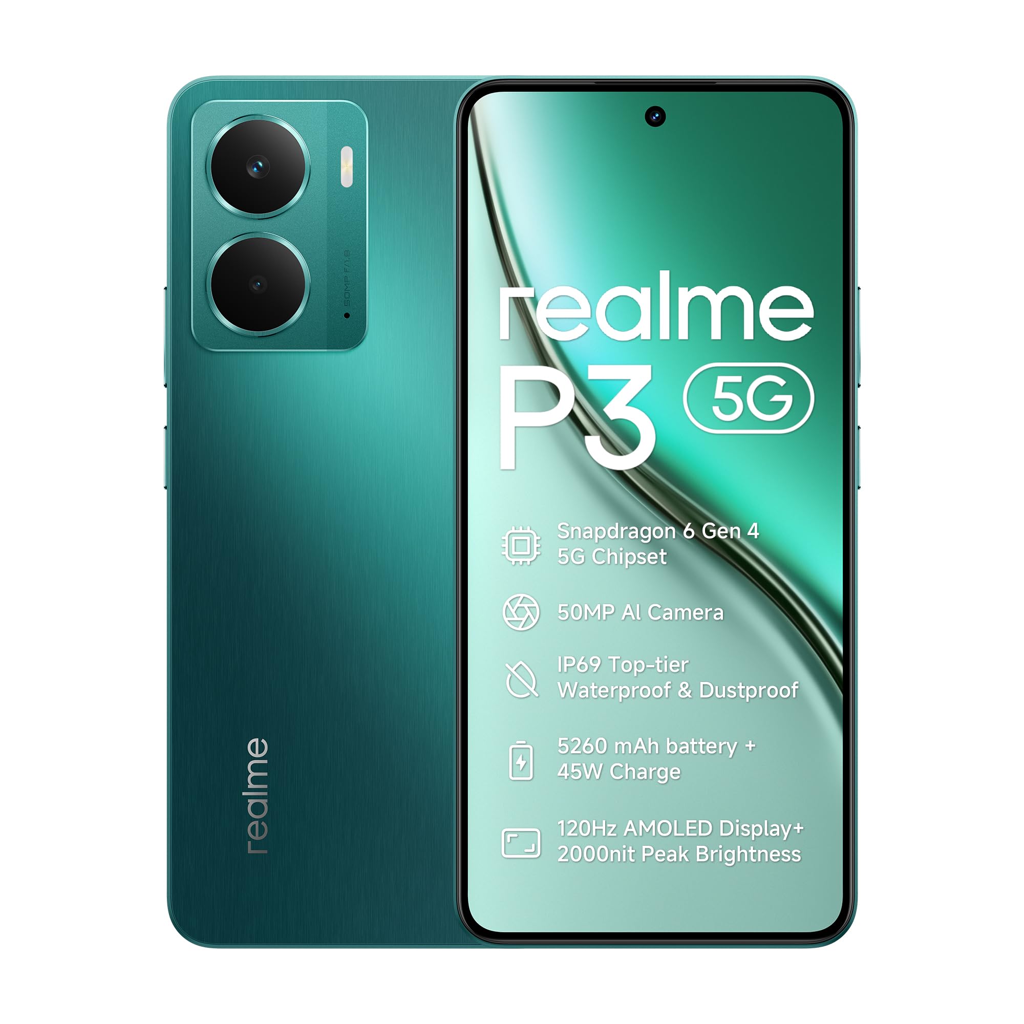 realme p3 5g (12/256gb) グローバル版 realme P3 5G Mobile phone 12+512GB Smartphone, 120Hz Amoled