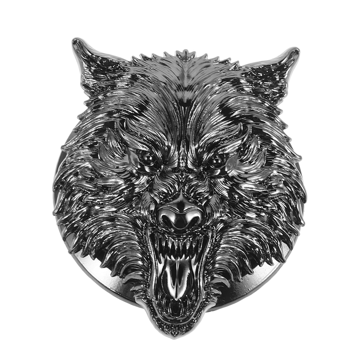 Accessories Wolf Head Push to Start Button Cover for Car Keys Gothic Car Decor Scratch Key Ignition Protective Cover