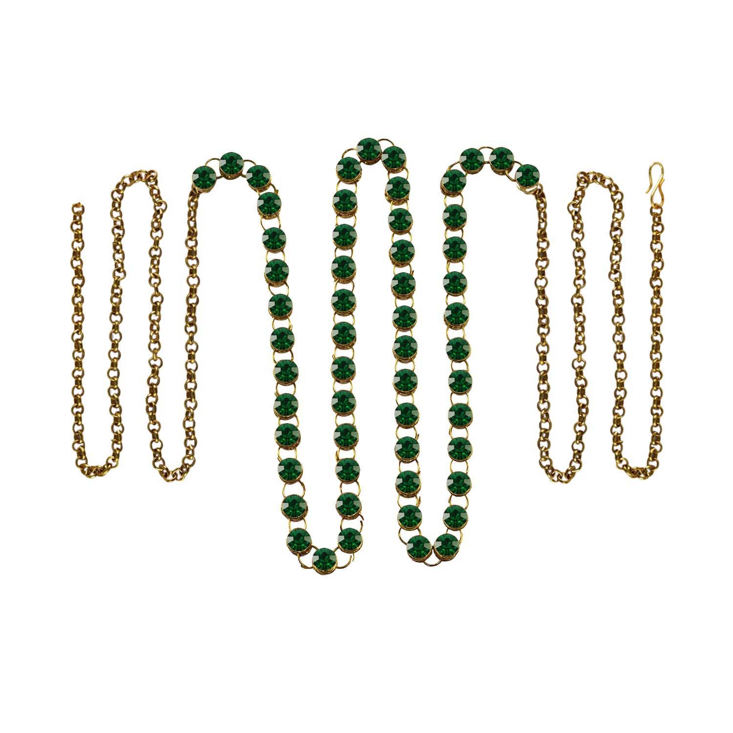 Vidhya Kangan Belly Chains for Women (Green) (bro184) (B017UI92Y4) Amazon Price History, Amazon Price Tracker