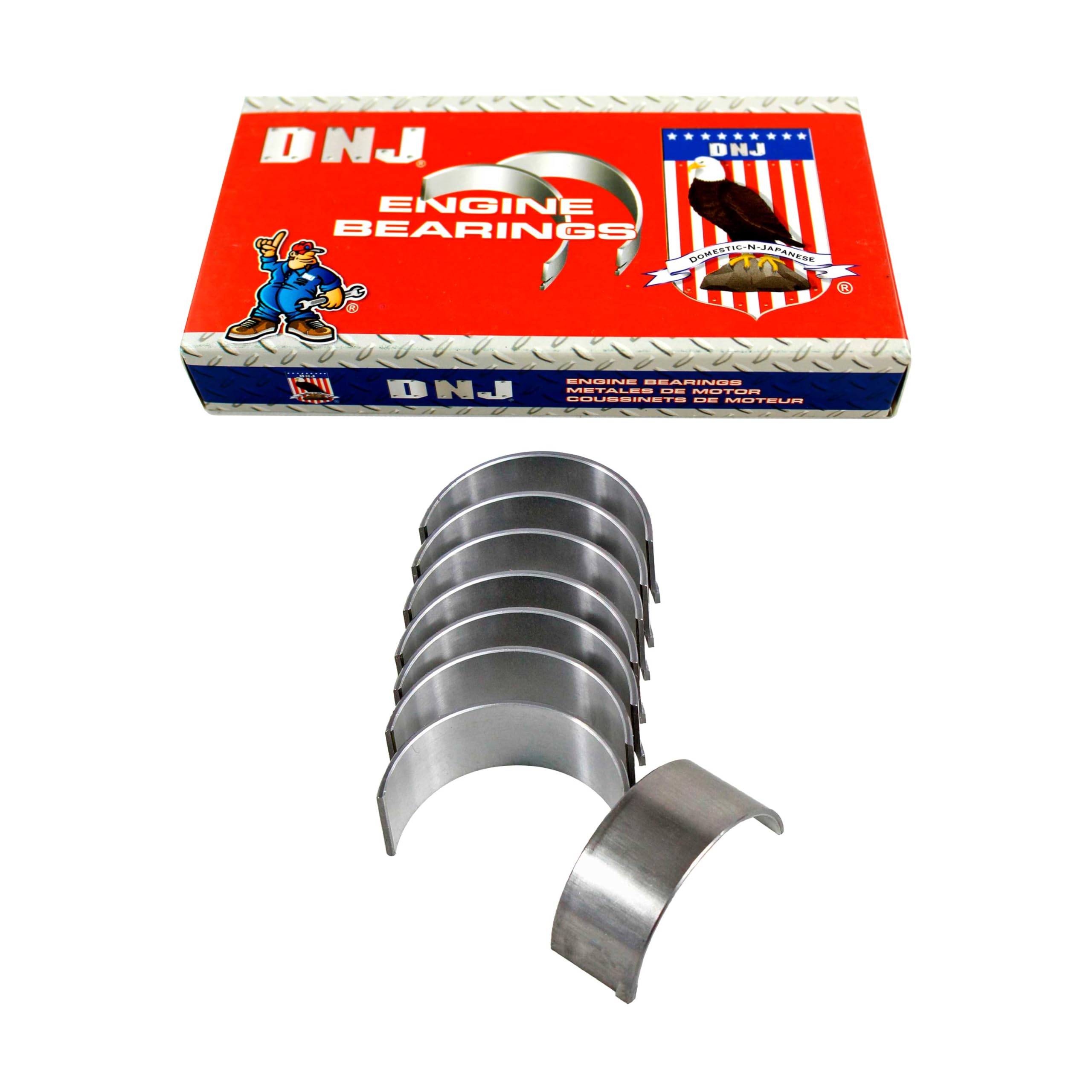 DNJ RB124.30 Oversize Rod Bearings Set for 1996-2012 Hyundai, Kia Elantra, Soul, Spectra 1.8L-2.0L L4 16V DOHC 1975cc