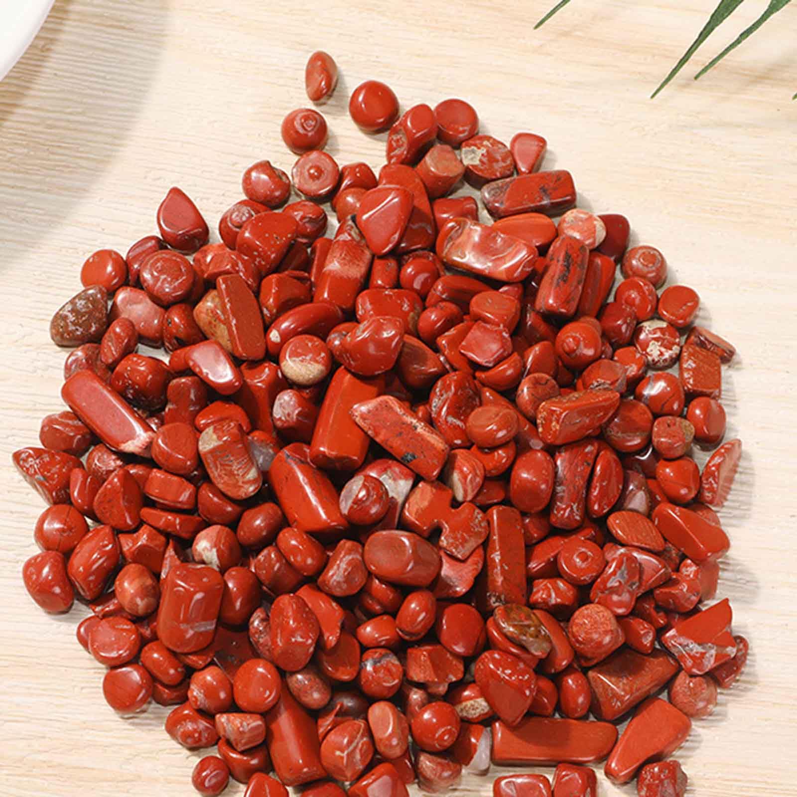 Naturalny kwarc, 2, funta naturalne czerwone jaspisowe kryształki, do fontanny wypełniacz wazonów sadzarki dekoracyjne akwarium doniczkowe Reiki | 9~12mm1000g