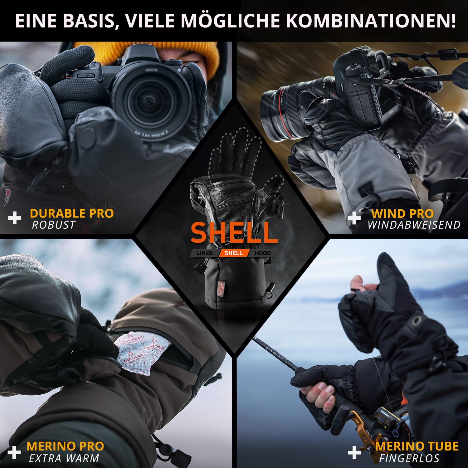 De warmste thermische handschoenen voor je buitenactiviteiten - Thermowear