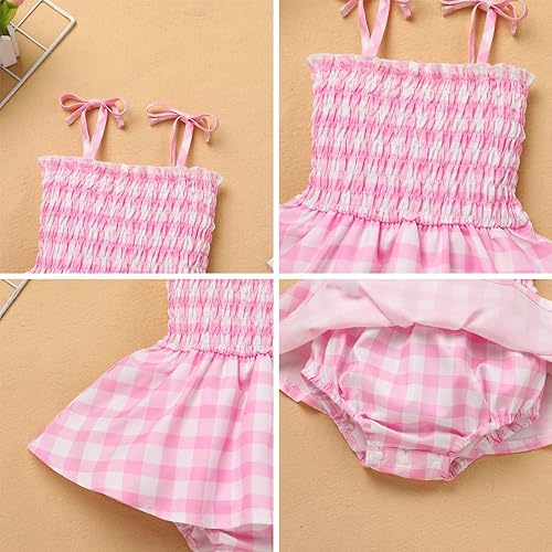 Miniatura 9 de Mameluco de lino para niña pequeña, vestido de manga hinchada con burbujas florales, ropa para recién nacidos, vestido de ciervo de Navidad