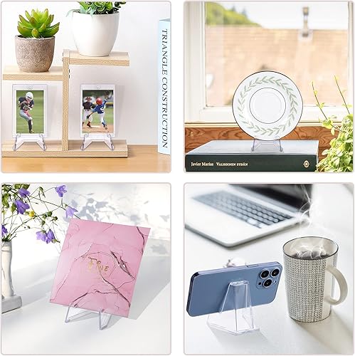 Vista 35 de Hipiwe - Soporte de caballete de acrílico transparente para exhibir monedas, Air-Tite, monedas, relojes de bolsillo, cápsulas, medallas