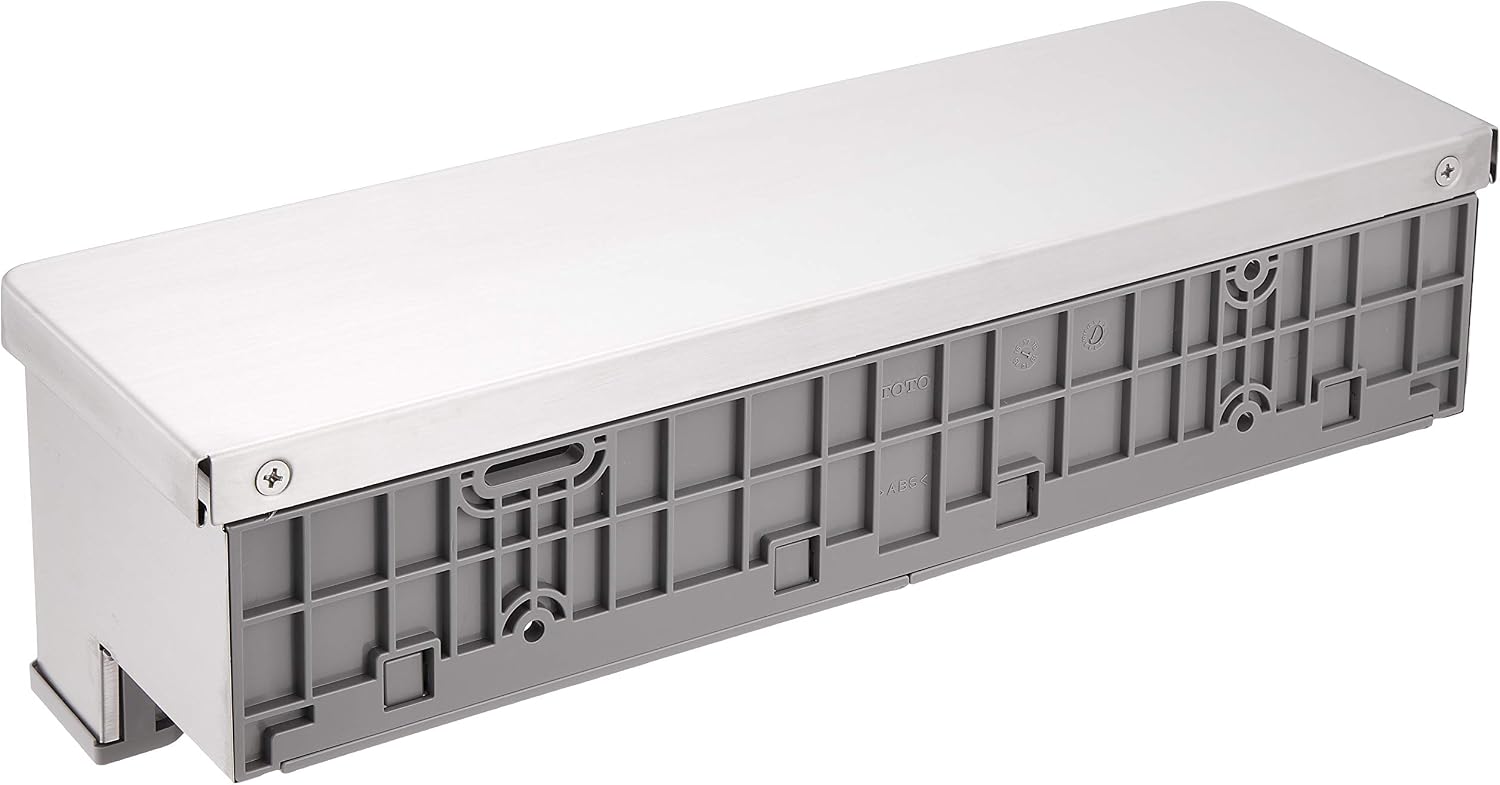 TOTO Dual Cigarette Device with a Shelf (Stainless Steel) Made of Stainless Steel (mat) YH701