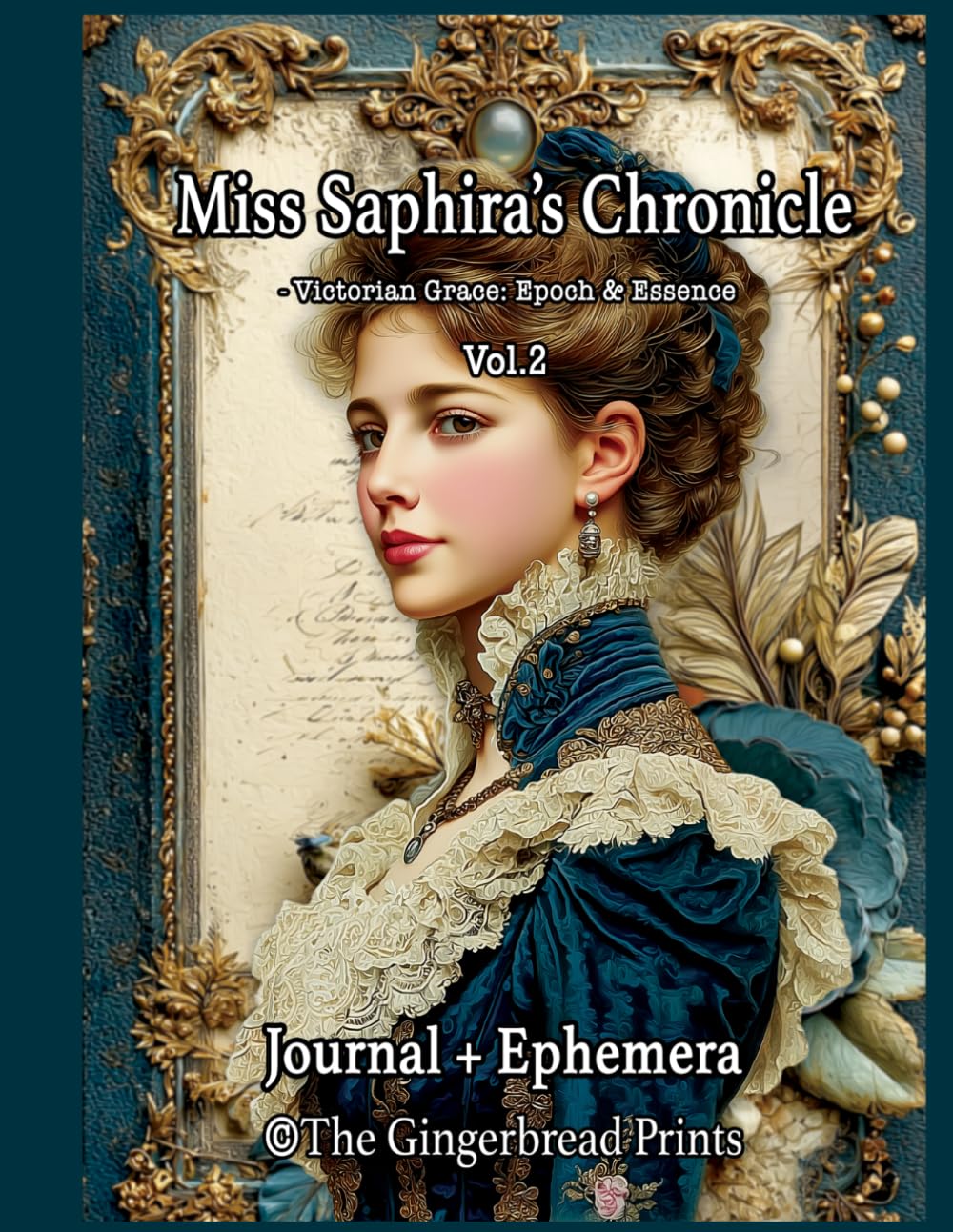 Miss Saphira's Chronicle - Victorian Grace: Epoch & Essence Vol.2 Journal + Ephemera Collection for Junk Journal, Scrapbooking, Paper Craft      Paperback – March 21, 2026