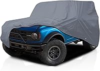 Vista 1 de Cubierta impermeable de 5 capas para Jeep Compass 2007-2013 Crossover SUV de 4 puertas semipersonalizada de cobertura completa contra todo