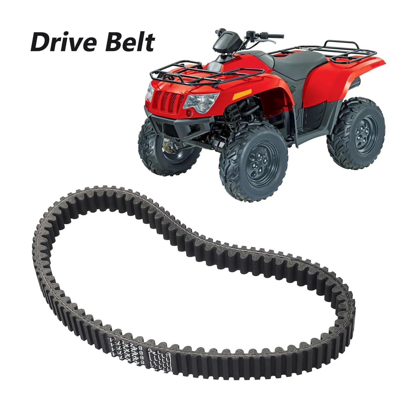 Correa de distribución para Arctic Cat 500 550 700 700S, Repuesto 0823-013, Correa de transmisión de Goma Reforzada.