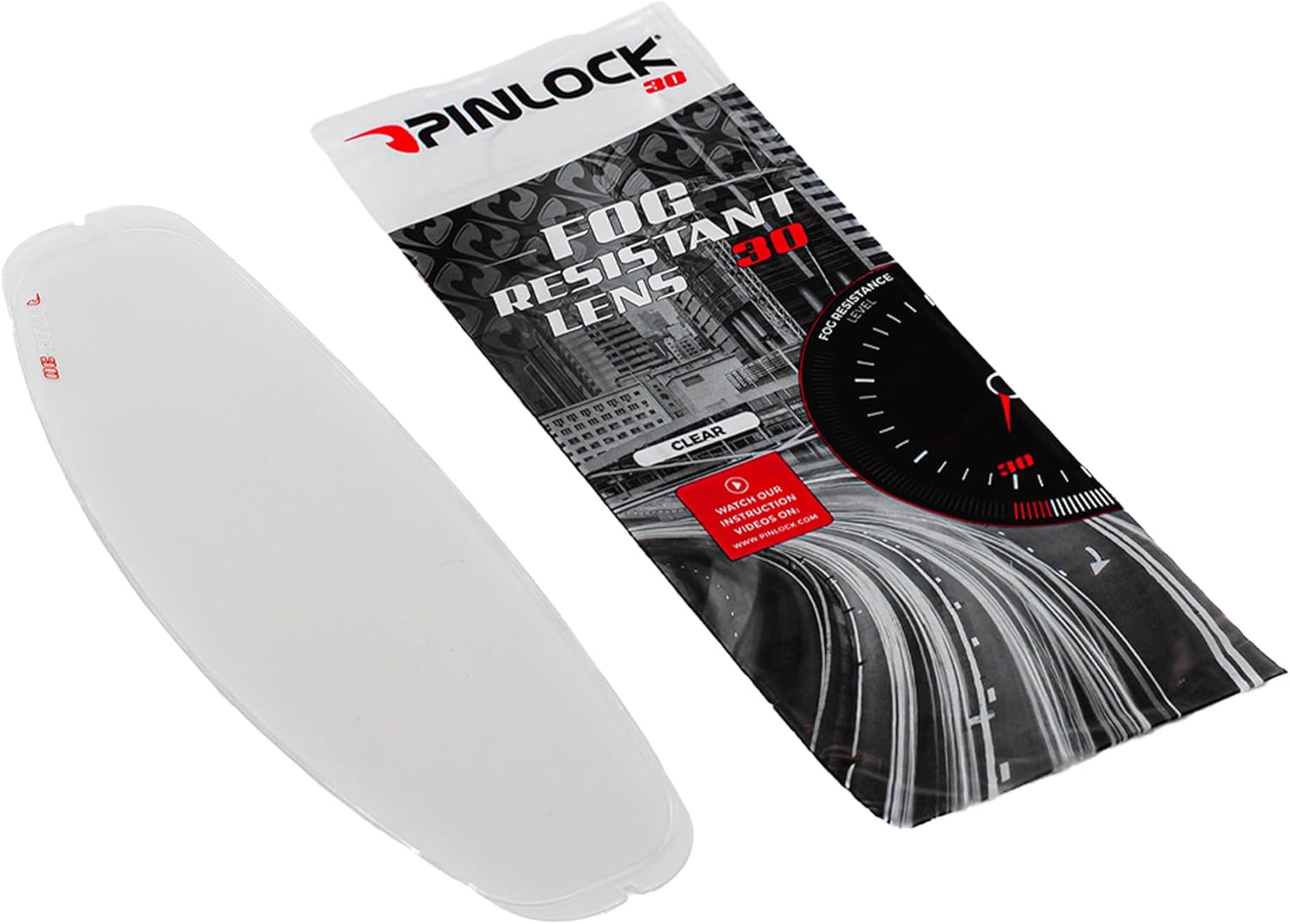 HAX 100% Max Vision Pinlock 30 DKS 166 Amatista & Obsidian series helmet